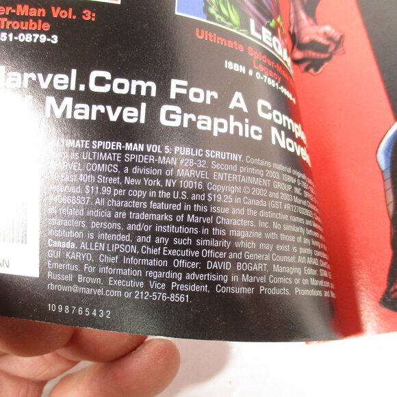 6 SPIDER-MAN Marvel Grapghic Novels Early 2000's Comic Books - Picture 7 of 16